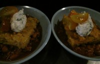 Small Plate - Chili and Corn Fritter