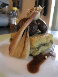 Small Plate - Layered Polenta