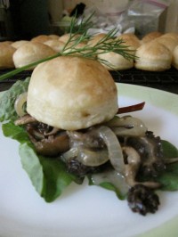 Small Plate - Puff Pastry Morel Ragout